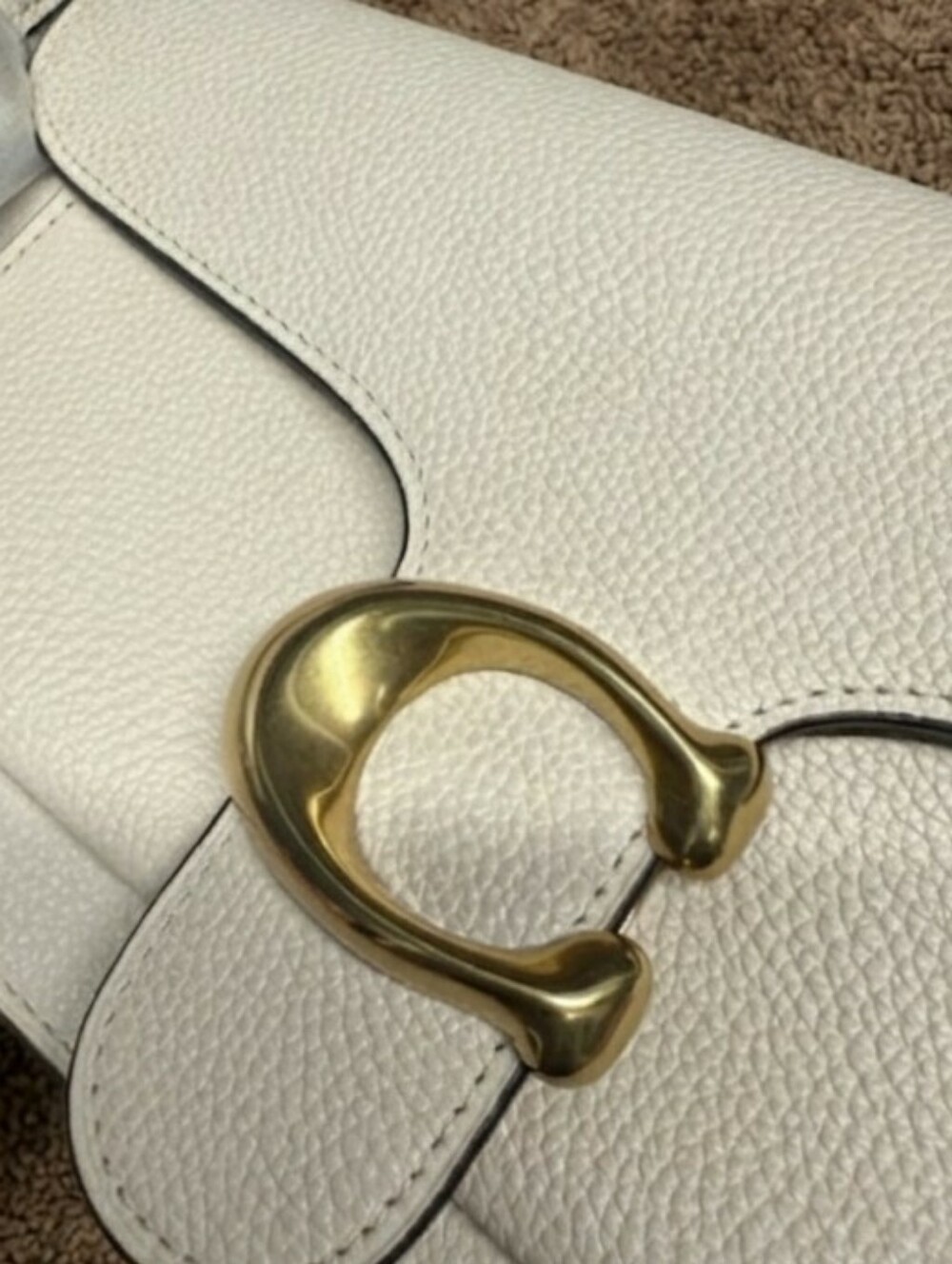 Coach Tabby Chalk White Clutch/Crossbody. Brand New. - Picture 3 of 8